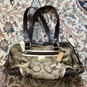Coach satchel handbag